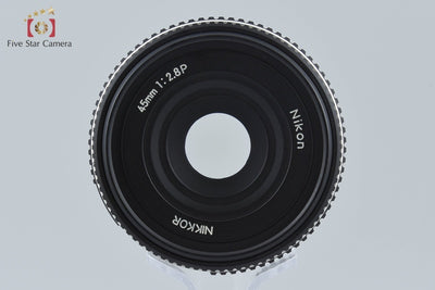 【中古】Nikon ニコン Ai-S NIKKOR 45mm f/2.8 P ブラック
