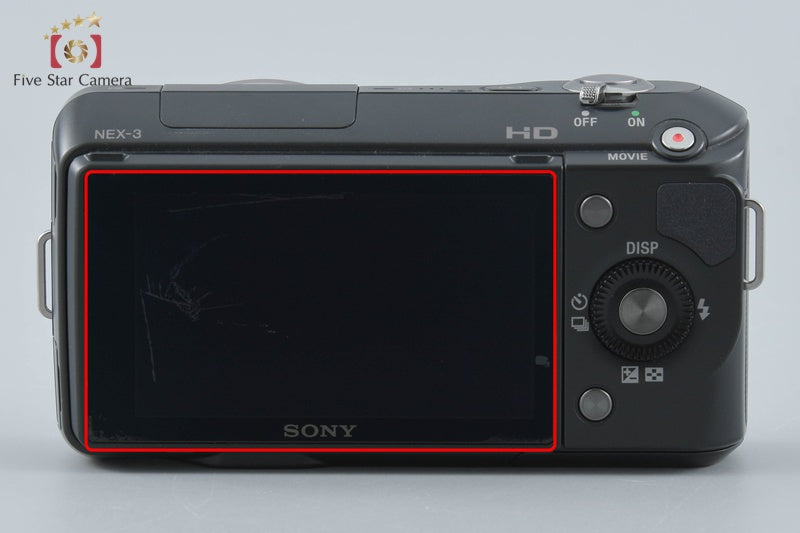 中古】SONY ソニー α NEX-3 ブラック ミラーレス一眼カメラ – Five