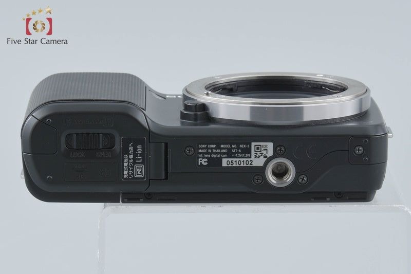 中古】SONY ソニー α NEX-3 ブラック ミラーレス一眼カメラ – Five