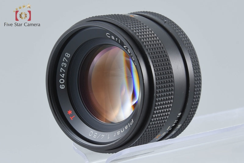中古】CONTAX コンタックス Carl Zeiss Planar 50mm f/1.4 T* AEJ