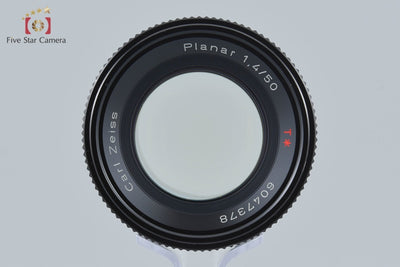 【中古】CONTAX コンタックス Carl Zeiss Planar 50mm f/1.4 T* AEJ
