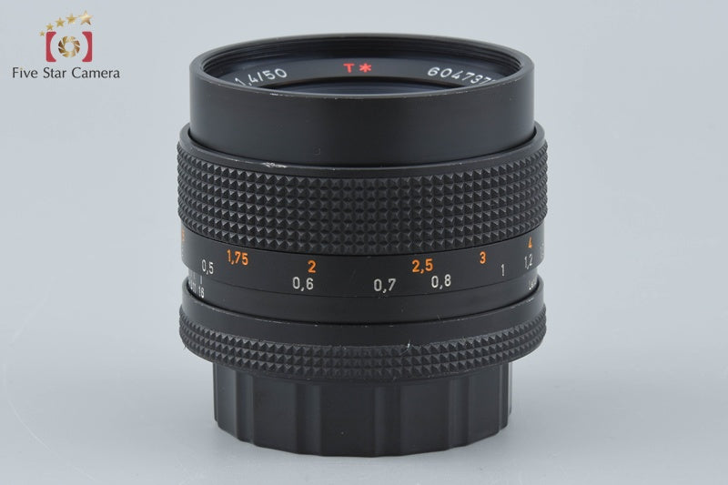 中古】CONTAX コンタックス Carl Zeiss Planar 50mm f/1.4 T* AEJ