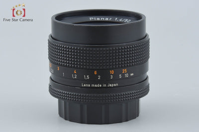 【中古】CONTAX コンタックス Carl Zeiss Planar 50mm f/1.4 T* AEJ