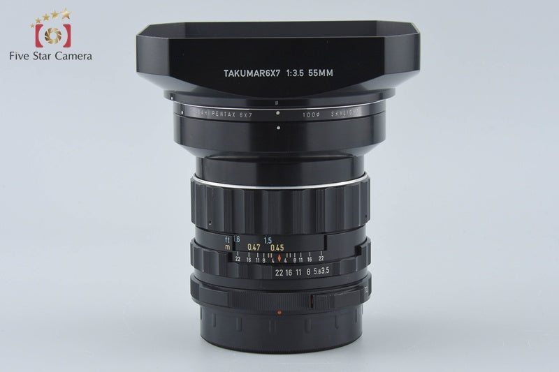 中古】PENTAX ペンタックス SMC TAKUMAR 6x7 55mm f/3.5 – Five Star