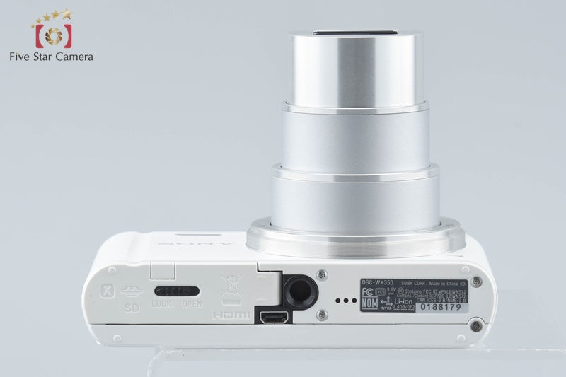中古】SONY ソニー Cyber-shot DSC-WX350 ホワイト コンパクトデジタル