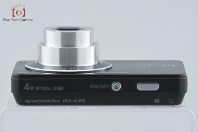 【中古】SONY ソニー Cyber-shot DSC-W350 ブラック コンパクトデジタルカメラ