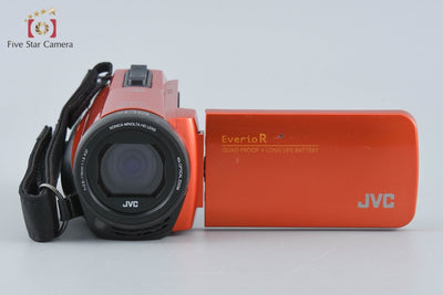 【中古】JVC ケンウッド Everio R GZ-RX680 ブラッドオレンジ ビデオカメラ