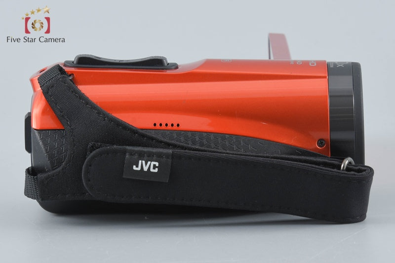 中古】JVC ケンウッド Everio R GZ-RX680 ブラッドオレンジ ビデオ
