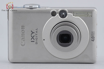 【中古】Canon キヤノン IXY Digital 50 シルバー コンパクトデジタルカメラ 元箱付き
