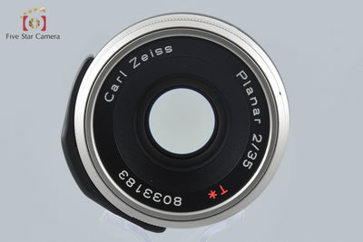 【中古】CONTAX コンタックス Carl Zeiss Planar 35mm f/2 T*