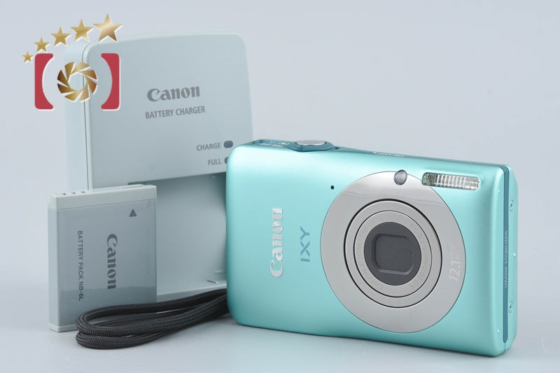 【中古】Canon キヤノン IXY 200F グリーン コンパクトデジタルカメラ