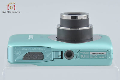 【中古】Canon キヤノン IXY 200F グリーン コンパクトデジタルカメラ