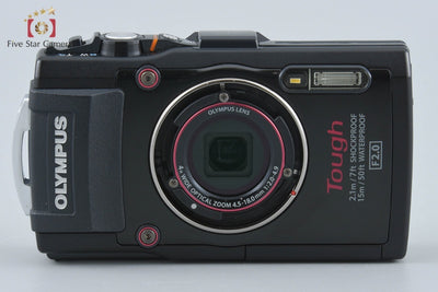 【中古】OLYMPUS オリンパス STYLUS TG-3 Tough ブラック 防水デジタルカメラ シャッター回数僅少