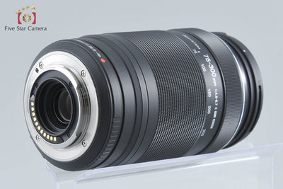 【中古】OM SYSTEM (OLYMPUS) オーエム システム M.ZUIKO DIGITAL ED 75-300mm f/4.8-6.7 II ブラック 元箱付き