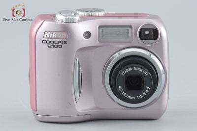 【中古】Nikon ニコン COOLPIX E2100 フェアリーピンク コンパクトデジタルカメラ