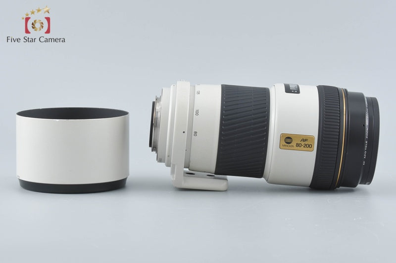 SOLOL X-PAC 旧モデル　生産終了モデル　２回使用 中古】MINOLTA ミノルタ AF APO TELE ZOOM 80-200mm f/2.8 G – Five