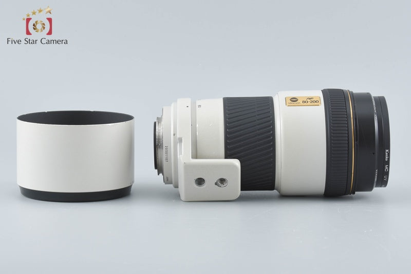 中古】MINOLTA ミノルタ AF APO TELE ZOOM 80-200mm f/2.8 G – Five