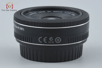 【中古】Canon キヤノン EF 40mm f/2.8 STM