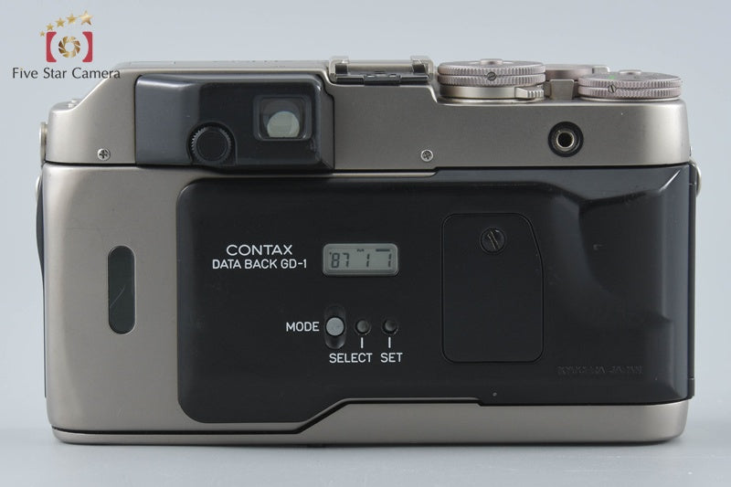 中古】CONTAX コンタックス G1 ROM改 GD-1 データバック付属 – Five