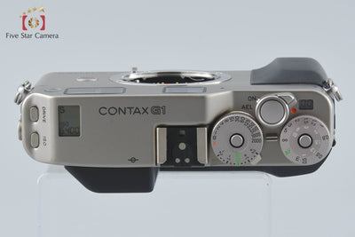 【中古】CONTAX コンタックス G1 ROM改 GD-1 データバック付属