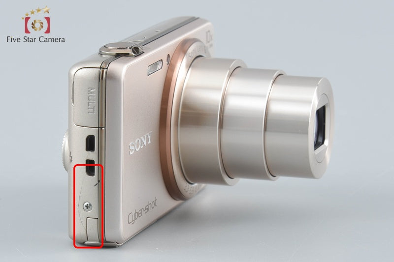 中古】SONY ソニー Cyber-shot DSC-WX200 ゴールド デジタルスチル