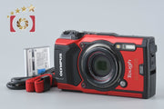【中古】OLYMPUS オリンパス TOUGH TG-5 レッド コンパクトデジタルカメラ シャッター回数僅少