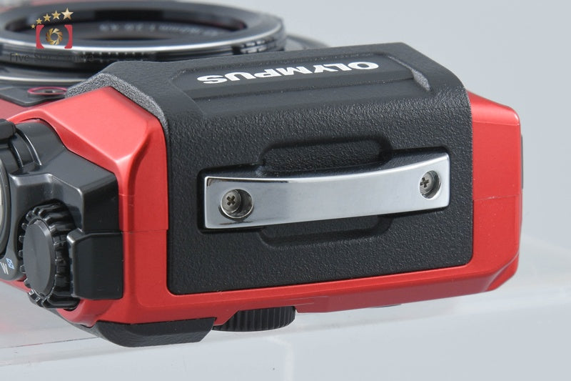 中古】OLYMPUS オリンパス TOUGH TG-5 レッド コンパクトデジタル