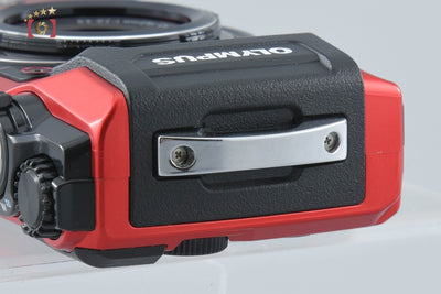 【中古】OLYMPUS オリンパス TOUGH TG-5 レッド コンパクトデジタルカメラ シャッター回数僅少