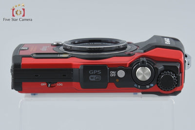 【中古】OLYMPUS オリンパス TOUGH TG-5 レッド コンパクトデジタルカメラ シャッター回数僅少