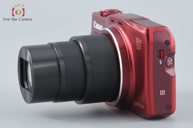 中古】Canon キヤノン PowerShot SX710 HS レッド コンパクトデジタル