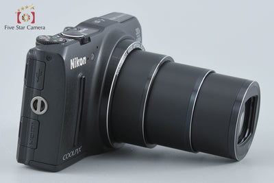 【中古】Nikon ニコン COOLPIX S9700 プレシャスブラック コンパクトデジタルカメラ