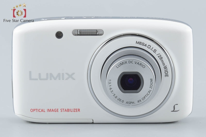 中古】Panasonic パナソニック LUMIX DMC-S2 ホワイト コンパクト