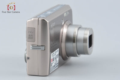 【中古】Nikon ニコン COOLPIX S600 ピンクゴールド コンパクトデジタルカメラ