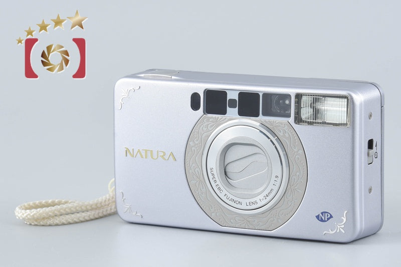 【中古】FUJIFILM 富士フイルム NATURA S ラベンダー コンパクトフィルムカメラ