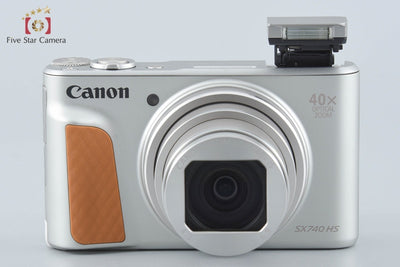 【中古】Canon キヤノン PowerShot SX740 HS シルバー コンパクトデジタルカメラ