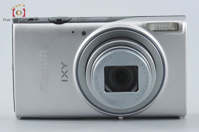 中古】Canon キヤノン IXY 640 シルバー コンパクトデジタルカメラ