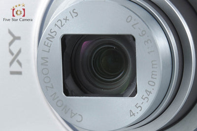 【中古】Canon キヤノン IXY 640 シルバー コンパクトデジタルカメラ