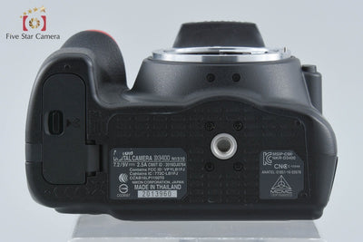 【中古】Nikon ニコン D3400 ブラック デジタル一眼レフカメラ シャッター回数僅少