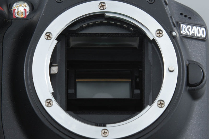 中古】Nikon ニコン D3400 ブラック デジタル一眼レフカメラ