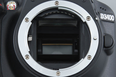 【中古】Nikon ニコン D3400 ブラック デジタル一眼レフカメラ シャッター回数僅少