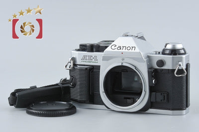 【中古】Canon キヤノン AE-1 PROGRAM シルバー フィルム一眼レフカメラ