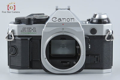 【中古】Canon キヤノン AE-1 PROGRAM シルバー フィルム一眼レフカメラ