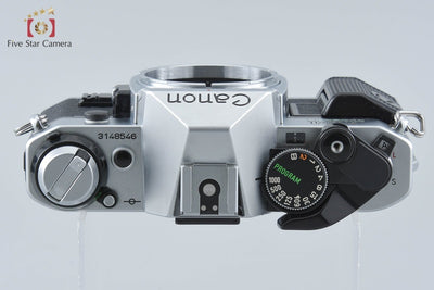 【中古】Canon キヤノン AE-1 PROGRAM シルバー フィルム一眼レフカメラ