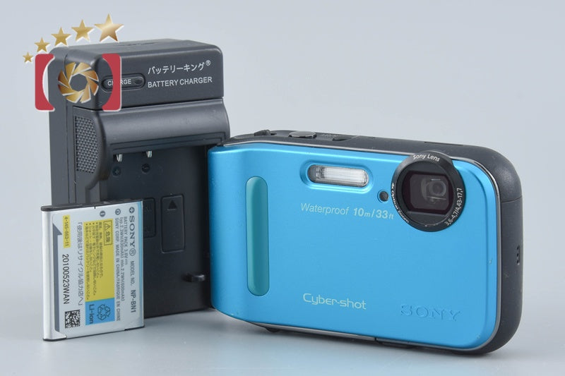 【中古】SONY ソニー Cyber-shot DSC-TF1 ブルー デジタルスチルカメラ