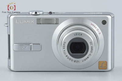 【中古】Panasonic パナソニック LUMIX DMC-FX7 シルキーシルバー コンパクトデジタルカメラ
