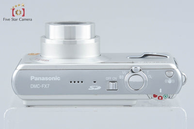 【中古】Panasonic パナソニック LUMIX DMC-FX7 シルキーシルバー コンパクトデジタルカメラ
