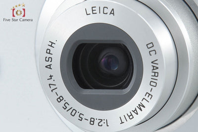 【中古】Panasonic パナソニック LUMIX DMC-FX7 シルキーシルバー コンパクトデジタルカメラ
