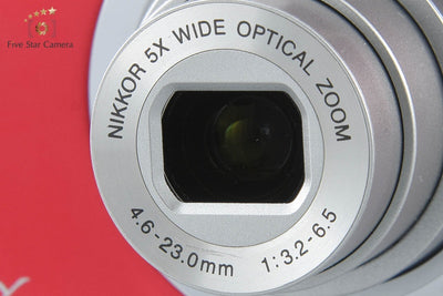 【中古】Nikon ニコン COOLPIX A100 レッド コンパクトデジタルカメラ