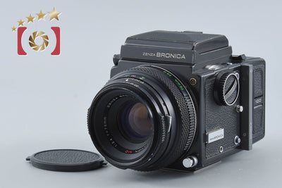 【中古】ZENZA BRONICA ゼンザブロニカ ETR + ZENZANON MC 75mm f/2.8