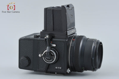 【中古】ZENZA BRONICA ゼンザブロニカ ETR + ZENZANON MC 75mm f/2.8